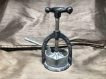Antique Cast Iron Landers, Meat Juice Press #1. Fixed Price $28.99.