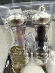 Olde Thompson Del Norte Adjustable Salt Shaker & Pepper Mill Set, Acrylic 7 In. Fixed Price $18.00.