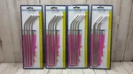 4 Sets Of 10 1/2" Rsvp Endurance Stainless Steel Drink Straws 16 Total. Fixed Price $29.95.
