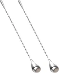 Pack Bar Spoon, Cocktail Mixing Long Spoons For Stirring, 12 Inch. Fixed Price $6.76.