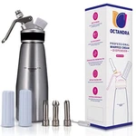Whipped Cream Dispenser Maker Canister Stainless 1 Pint Octandra. Fixed Price $47.25.