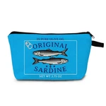 Canned Sardines Makeup Bag Funny Tin Fish Cosmetic Creative Cute .... Fixed Price $11.23.