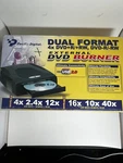 Pacific Digital Dual Format 4X Dvd/cd Burner Dvd+r/+rw Unopened. Fixed Price $26.49.