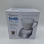 Capresso Max Automatic Milk Frother Silver Model 208.04 Open Box. Fixed Price $36.00.
