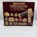 Vintage Wear-ever Super Shooter 70123 Electric Food Gun Cookie Press. Fixed Price $39.99.