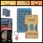 Heavy Duty Chainmail Scrubber With Silicone Core - Premium Cast Iron Cleaner For. Fixed Price $39.99.