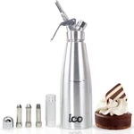 Ico (1 Quart) Professional Stainless Steel Whipped Cream Dispenser For Ho.... Fixed Price $109.88.