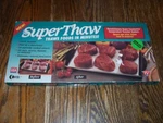 Vintage K-tel Superthaw 1995 Thaws Food Minutes As Seen On Tv Usa New. Fixed Price $10.99.