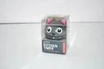 Kikkerland Cat Kitchen Timer In Grey Details: Material: Abs, Steel. Fixed Price $11.99.
