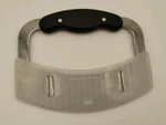 Pampered Chef Stainless Steel Crinkle Cutter Garnishing Tool, With Cover. Fixed Price $15.99.
