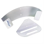 Gi.metal Two-piece Wall-mounted Rack For Small Round Peels Anodized Aluminum. Fixed Price $36.00.