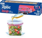 Gallon Food Storage Bags Stand-up Bottom Easy Fill 22 Count. Fixed Price $8.57.