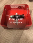 Collectible Coke Napkin Dispenser With Spin Bottle. Fixed Price $39.00.