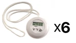 Norpro Digital Timer With 2 Nylon Rope, Battery Included (6-PACK). Fixed Price $53.46.