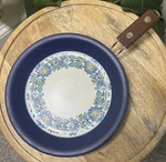 Vtg 60S Figgjo Flameware Ff Norway Vulcanus Skillet With Handle 15" Cottagecore. Fixed Price $30.00.