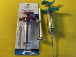 2 Marinade Flavor Injectors (1 New 1USED) Meat Thermometer Williams LOT75. Fixed Price $7.77.