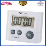 Taylor Digital Timer, Displays Up To 99 Minutes, 59 Seconds, White. Fixed Price $11.18.