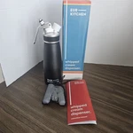 Eurkitchen Professional Whipped Cream Dispenser - Black Nib. Fixed Price $30.00.