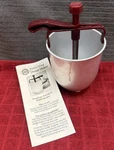 Norpro Batter Drop Donut Maker With Original Recipe Booklet New/no Box. Fixed Price $9.88.