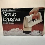 Vintage Black & Decker Brusher 9385 Sealed Box Cordless Tire,tile Scrubber. Fixed Price $11.06.