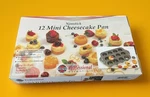 Norpro Quality Nonstick 12 Mini Cheesecake Pan With Removable Bottoms Dark Gray. Fixed Price $29.99.