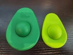 Set Of 2 - Food Huggers Avocado Savers Bpa Free Silicone Reusable Storage. Fixed Price $5.29.