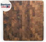 28218 Square Charleston End Grain Chef's Board , Acacia Wood 14". Fixed Price $82.00.
