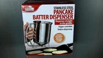 Handy Gourmet Pancake Batter Dispenser- Stainless-steel Pourer 24OZ. Fixed Price $12.50.
