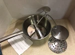 Food Stainless Steel With 3 Discs Rotary. Fixed Price $19.96.