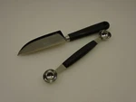 Fruit Decorating Combo Vcut Knife France 45 Inox Steel Deglon & Melon Baller. Fixed Price $18.99.
