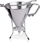 Professional Confectionery Funnel Stainless Steel With Three Nozzles Stand. Fixed Price $62.99.