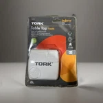 (qty 2) Tork Nsi SA105 15A Table Top Mechanical Lamp Timer White. Fixed Price $26.40.