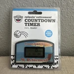 Bigmouth Vacation Countdown Clock Days,hr,min, Sec Timer BX11. Fixed Price $24.99.