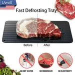 Defrosting Tray Kitchen Fast Rapid Thawing Board Meat Frozen Food Plate Tool Us. Fixed Price $11.04.