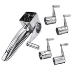 Cheese Grater Stainless Steel Vegetable Shredder Cutter Grinder 4 Drum Blades. Fixed Price $14.95.