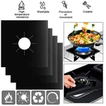 Gas Range Stove Top Burner Cover Protector Reusable Liner Clean Cook Non-stick. Fixed Price $6.45.