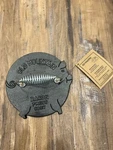 Old Mountain Pig Bacon Press 2017 Campfire Cookware Black New With Tags. Fixed Price $24.99.