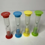 Teacher Created Resources Plastic Sand Timers (four Pieces) 1-2-3-5 Minutes. Fixed Price $12.00.