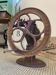 Antique National Coffee Mill Grinder Woodruff Edwards Elgin Rustic Farm Project. Fixed Price $195.00.
