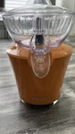 Krups ZX720K Electric Acrylic Citrus Juicer With Automatic Fruit Pressure Detect. Fixed Price $35.00.