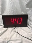 Large Led Visiplex TS5441 Indoor Commercial Digital Factory School Wall Clock. Fixed Price $79.98.
