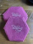 Pampered Chef Cookware Pan Protectors #2888 Set Of Burgundy. Fixed Price $11.99.
