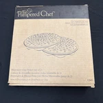 The Pampered Chef #1241 Microwave Chip Maker (set Of 2) Nib. Fixed Price $14.99.