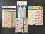 Wilton Squeeze Bottles & 42 Lollipop Sticks + 100 Paper Straws /. Fixed Price $7.95.