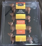 Mr Bar-b-q Dog Dachsund Corn Cob Holders Stainless Steel Prongs 4 Pairs. Fixed Price $15.00.