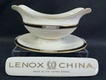 Lenox Hancock Gravy Boat With Attached Saucer 1ST Quality Perfect Made In Usa. Fixed Price $124.99.