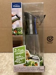 Trudeau 2 1 Perfect Mix Oil & Vinegar Dispenser Bottle Dripless Glass. Fixed Price $20.63.