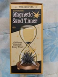 The Original Reversable Magnetic Sand Timer Westminster Hourglass. Fixed Price $14.25.