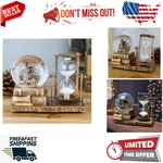 Led Musiccrystal Snow Globe Sand Timer - Home Decor Table. Fixed Price $36.99.