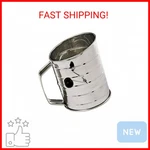 Norpro 3-CUP Stainless Steel Rotary Hand Crank Flour Sifter With 2 Wire Agitator. Fixed Price $22.43.